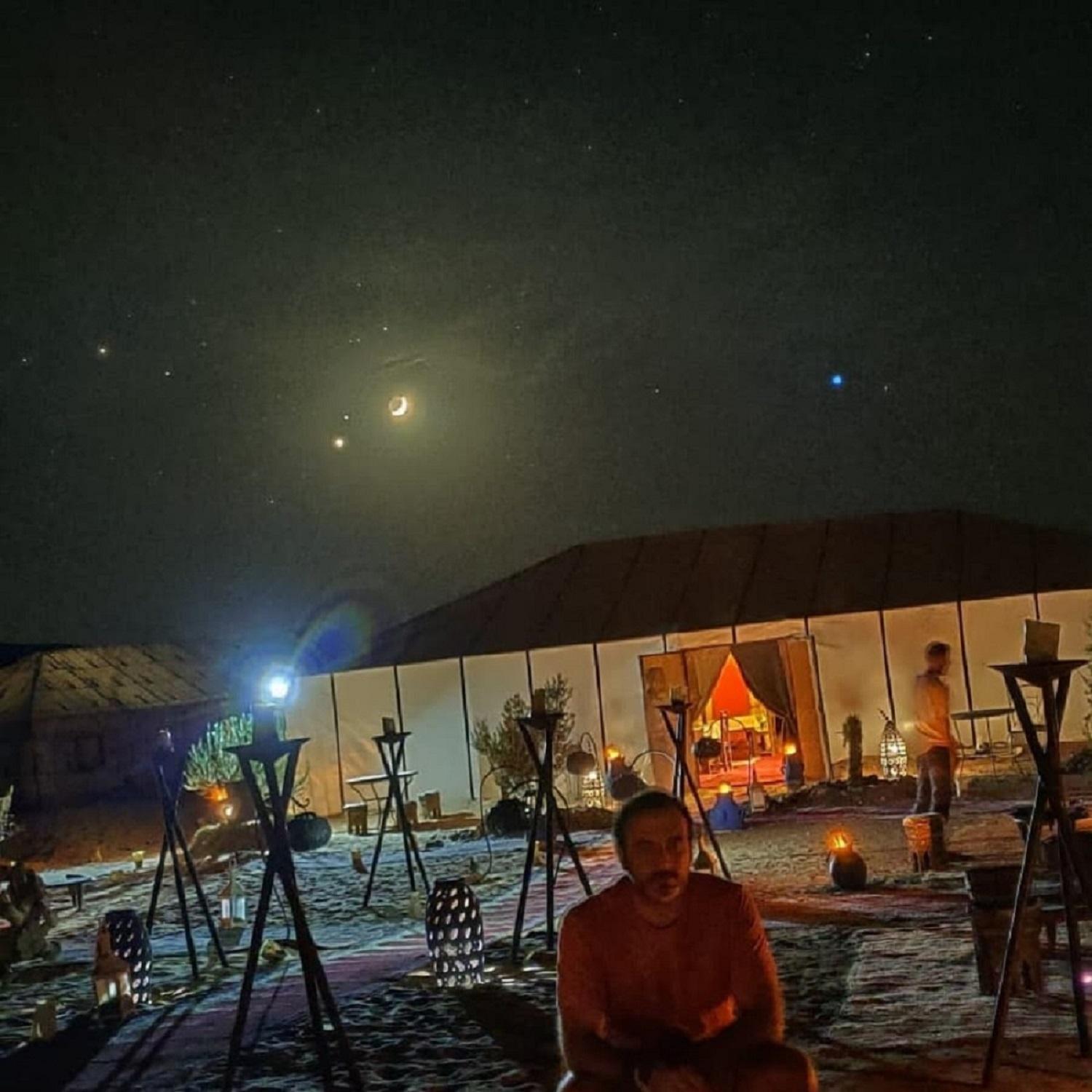 Luxury tent Desert Camp Nights Merzouga